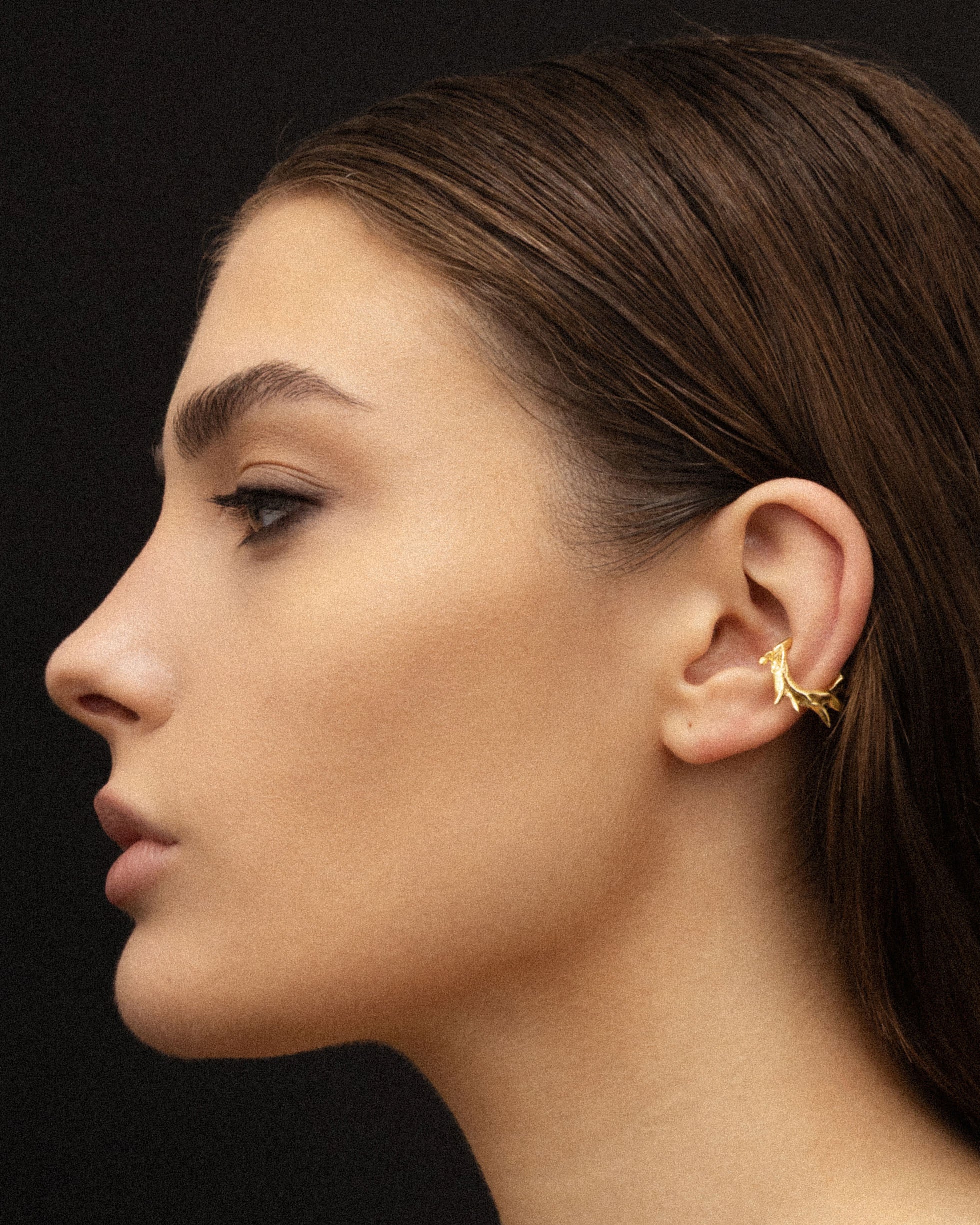 IGNIS EARCUFF GOLD-PLATED