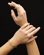 BLAZE BRACELET GOLD-PLATED