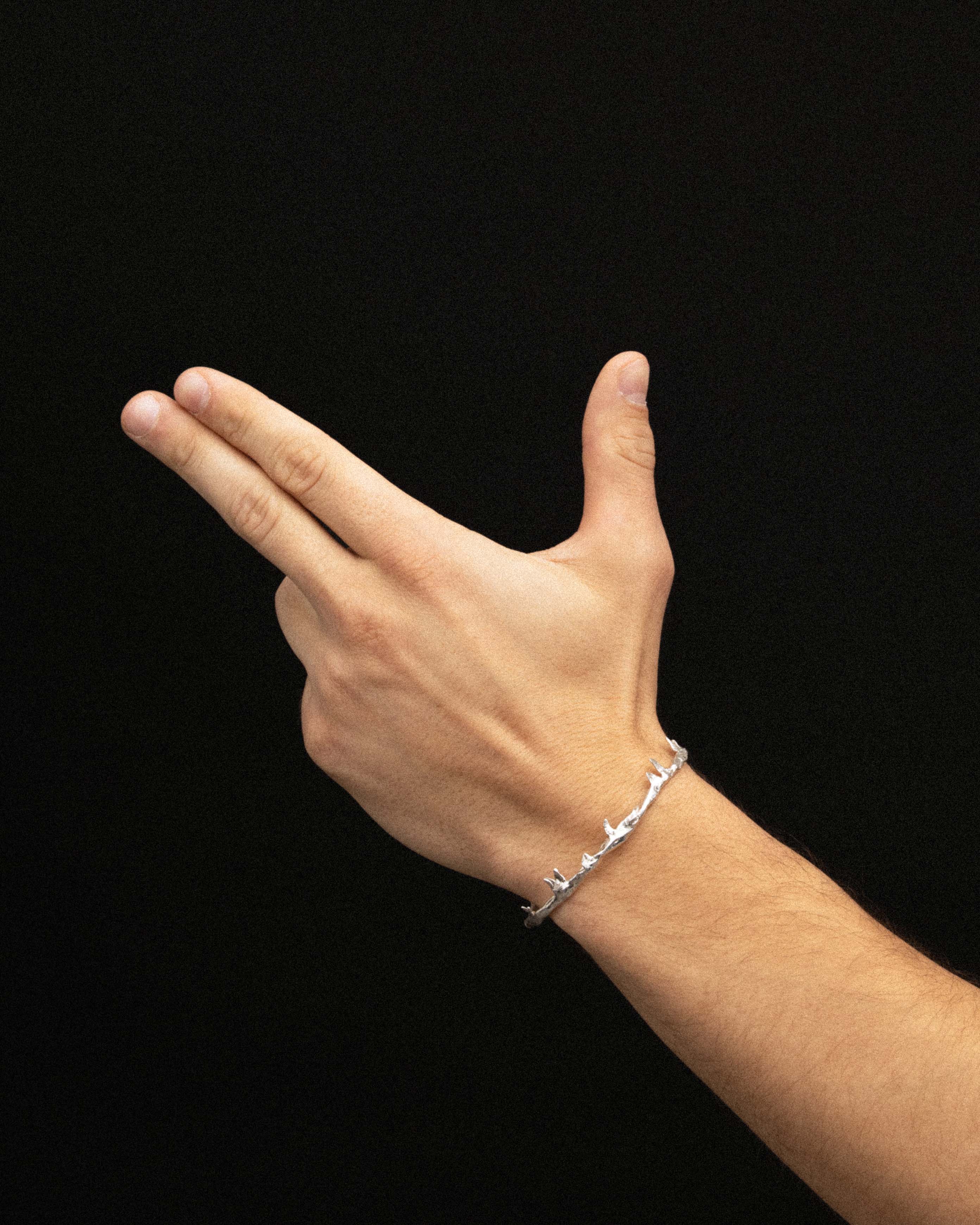 BLAZE BRACELET SILVER