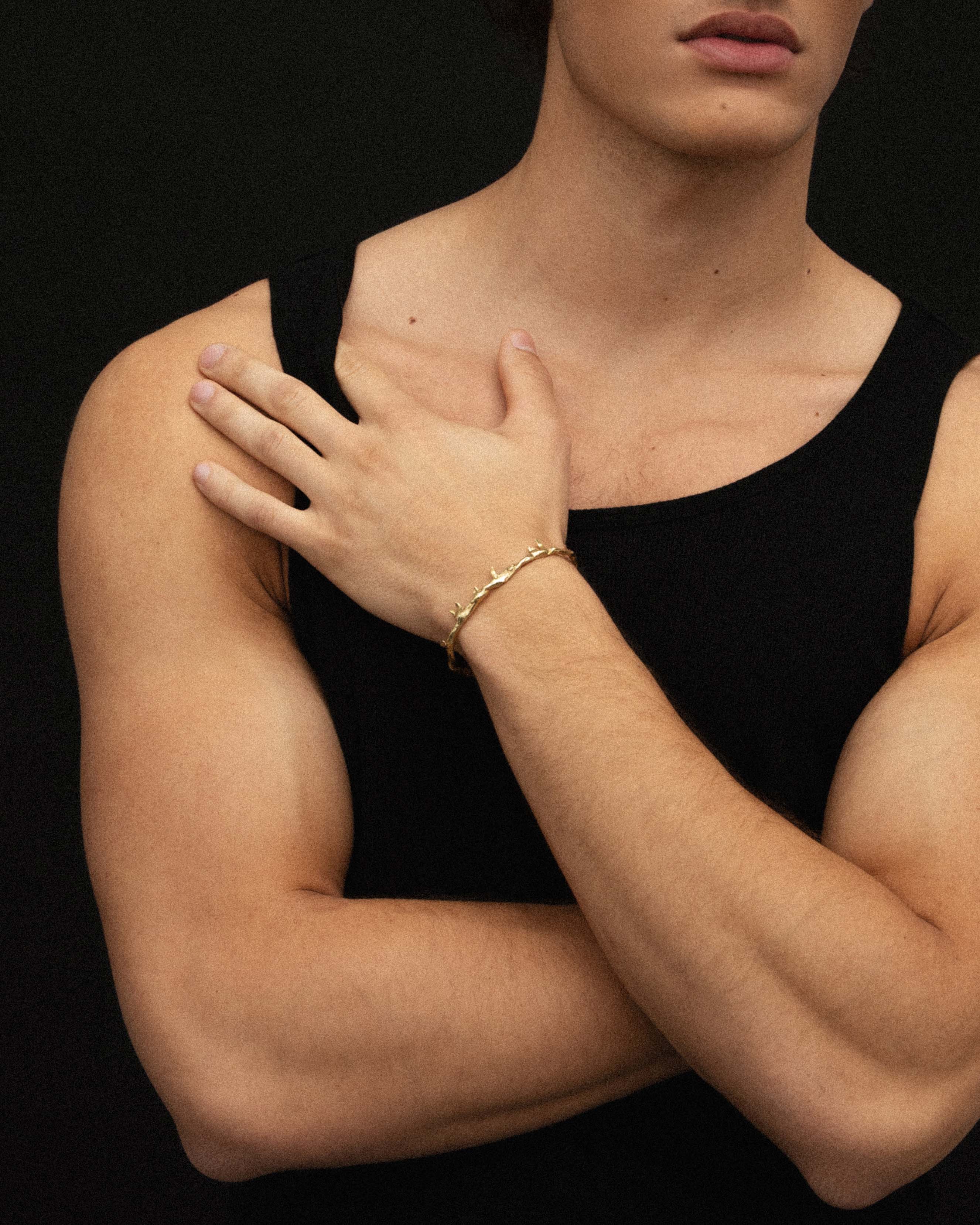 BLAZE BRACELET GOLD-PLATED
